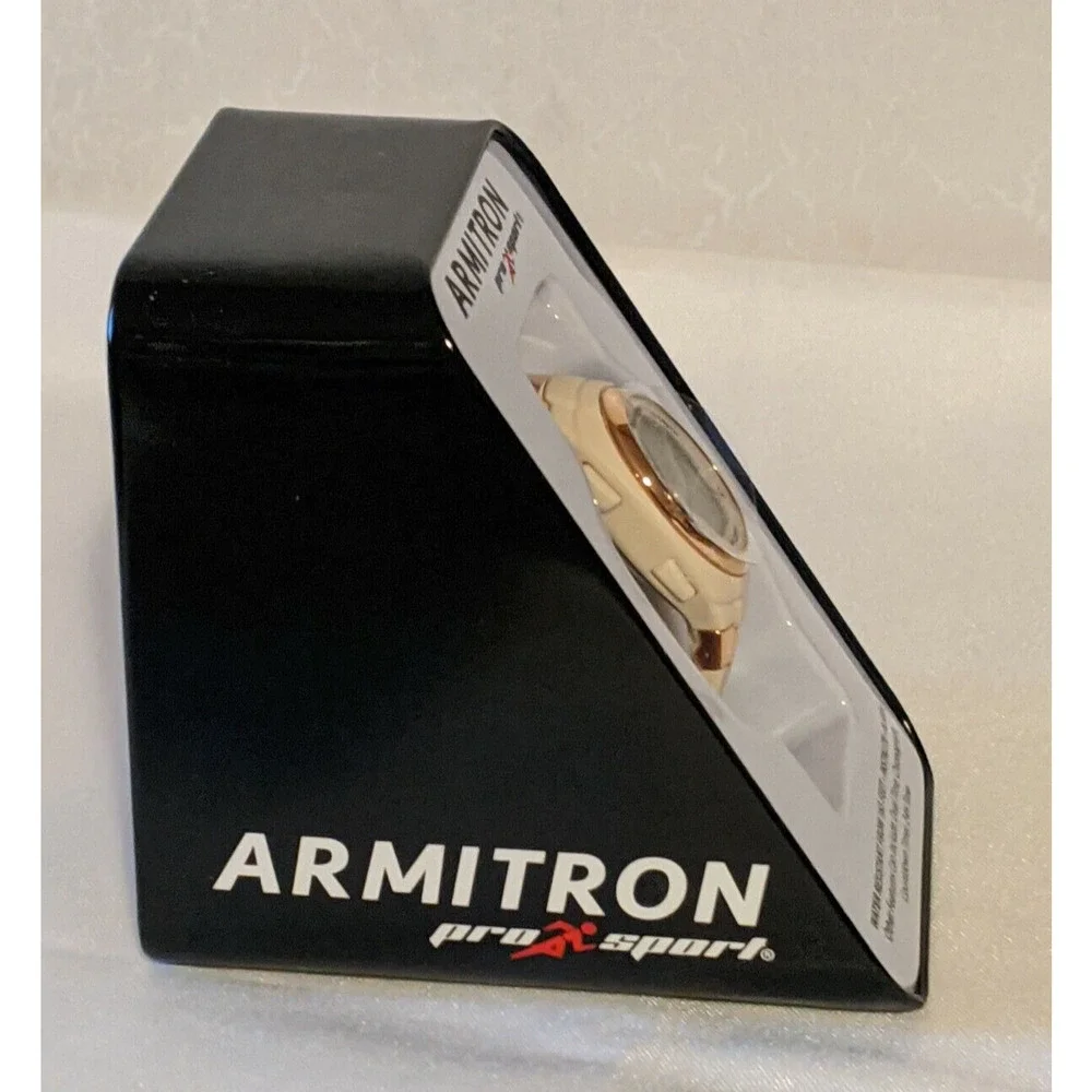 Armitron Pro Watch Sport Water Resistant to 165 ft Alarm Duel Time